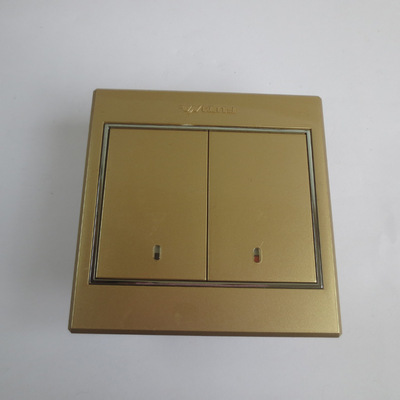 福田點(diǎn)開關(guān)正品D1S 二開雙控面板 細(xì)節(jié)鑄就品質(zhì)，點(diǎn)亮家居美學(xué)